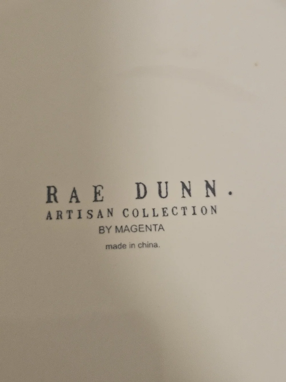 Rae Dunn Ceramic 'SLURP' Bowl in Cream